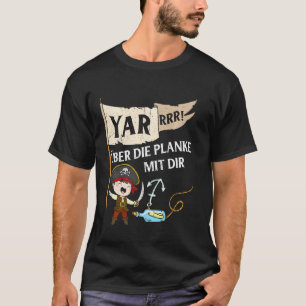 Camiseta Pirata Cumpleaños Vestido De Niños Capitán De mari