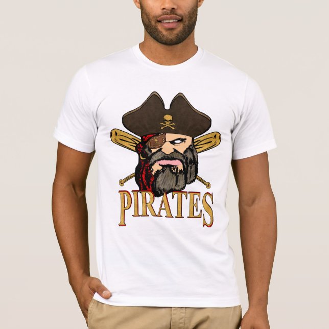 Camiseta pirata de béisbol (Anverso)