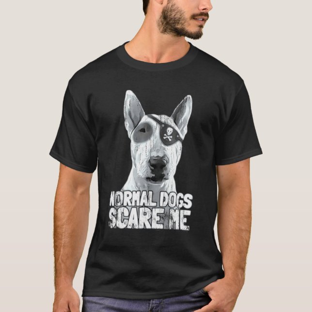 Camiseta Pirata de Bull Terrier (Anverso)