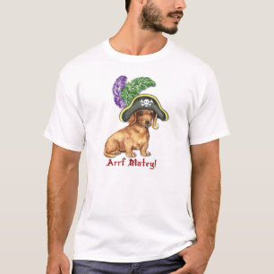 Camiseta Pirata de Dachshund