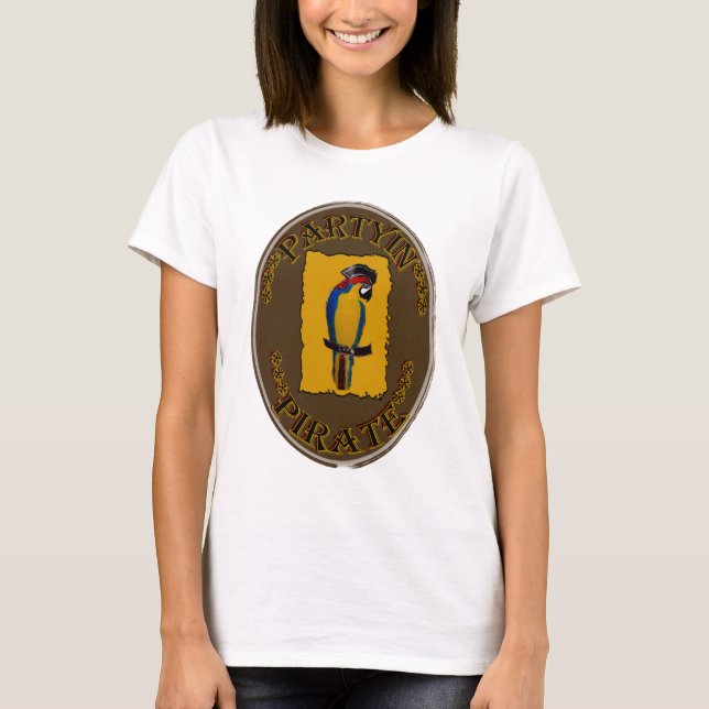 CAMISETA PIRATA DE FIESTA (Anverso)