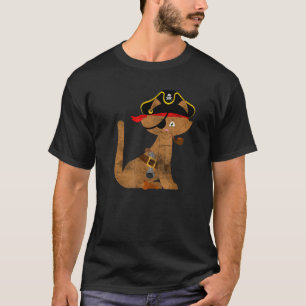 Camiseta Pirata de gato divertido estilo Fiesta estilo Pira