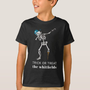 Camiseta Pirata de Halloween personalizado haciendo dabbing