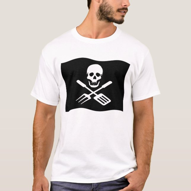 Camiseta Pirata de la parrilla (Anverso)
