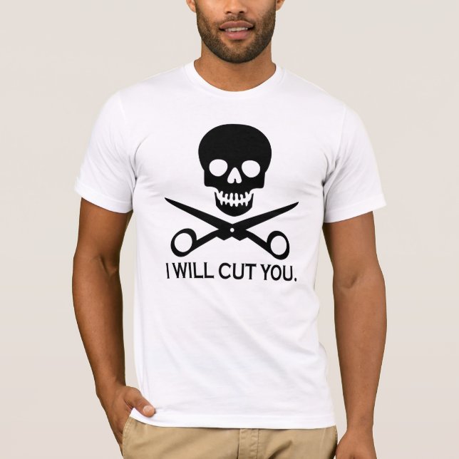 Camiseta Pirata de la tienda de belleza (Anverso)