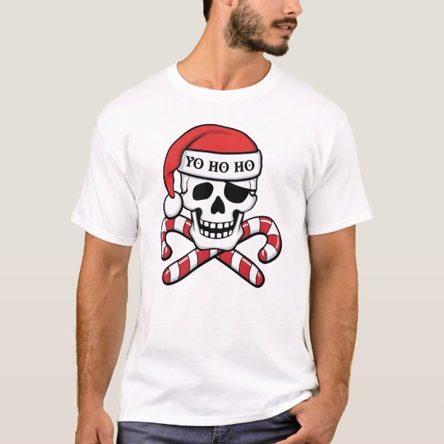 Camiseta Pirata de navidades (Anverso)