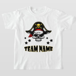 Camiseta Pirata de niños únicos y personalizados por person