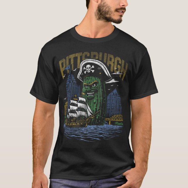 Camiseta Pirata de Picklesburgh (Anverso)