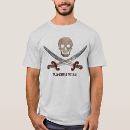 Camiseta Pirata de saqueo y saqueo Calico Jack