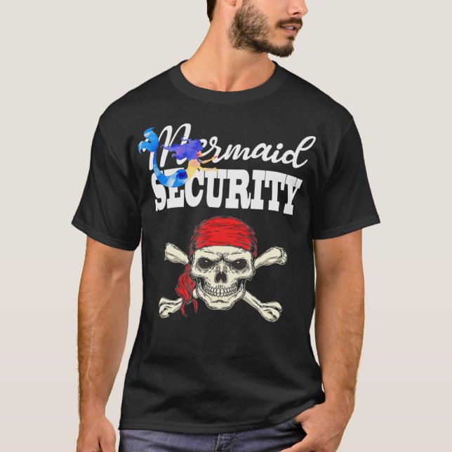 Camiseta Pirata de seguridad de sirvienta Pirata piratas Si (Anverso)