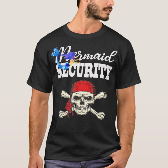 Camiseta Pirata de seguridad de sirvienta Pirata piratas Si (Anverso)