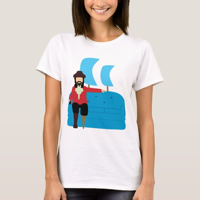Camiseta Pirata de Sofa (Anverso)
