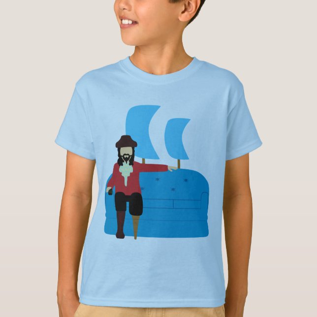 Camiseta Pirata de Sofa (Anverso)
