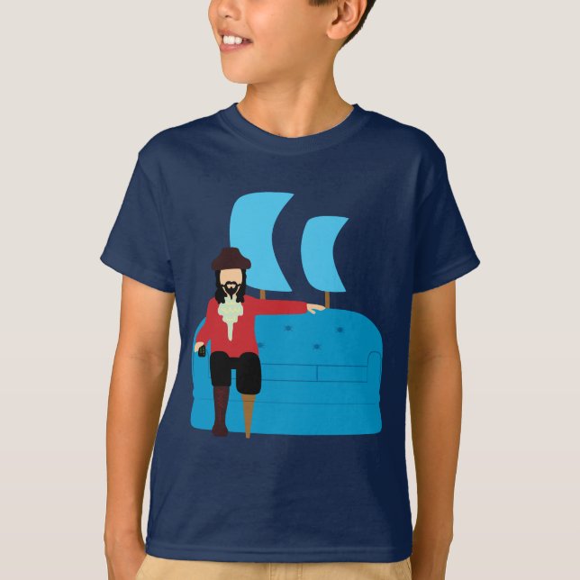 Camiseta Pirata de Sofa (Anverso)