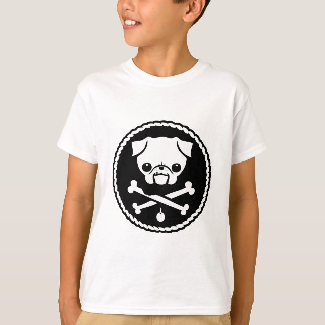 Camiseta Pirata del barro amasado (Anverso)