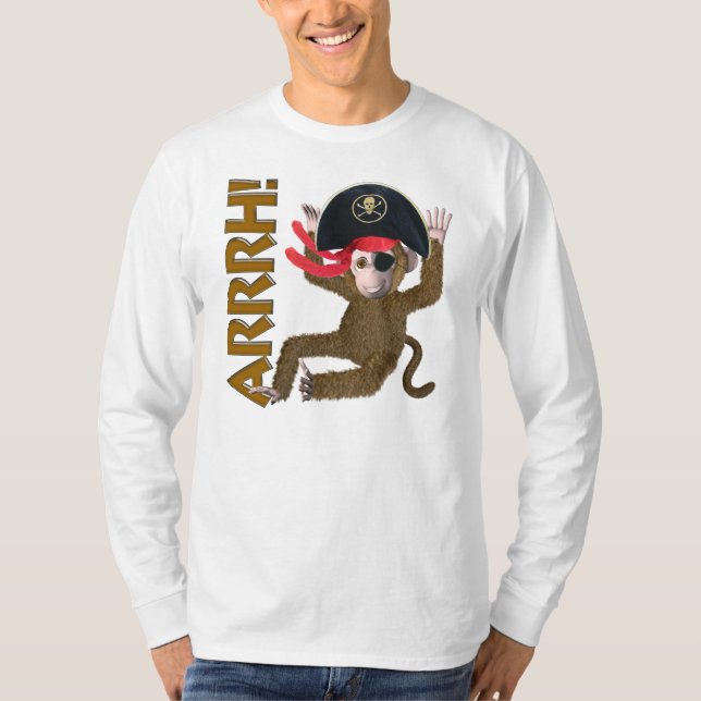 Camiseta Pirata del mono (Anverso)