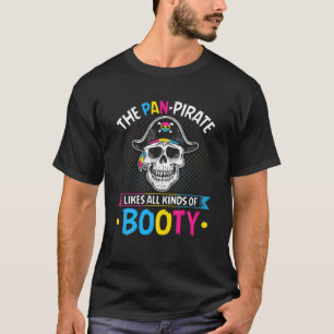 Camiseta Pirata del Orgullo Pansexual, Graciosa Pansexualid