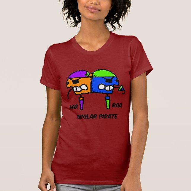 Camiseta Pirata divertido (Anverso)