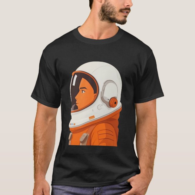 Camiseta Pirata espacial - Mark Watney (Anverso)