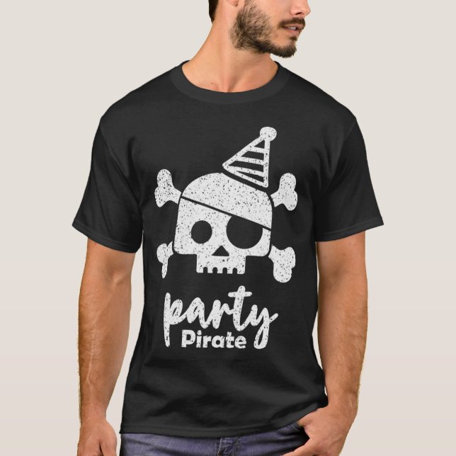 Camiseta Pirata fiesta (Anverso)