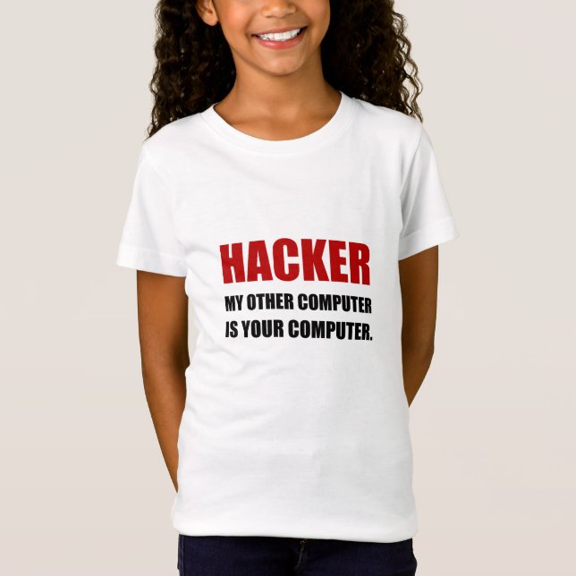 Camiseta Pirata informático el otro su ordenador (Anverso)