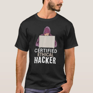 Camiseta Pirata Informático Ético Certificado Cibersegurida