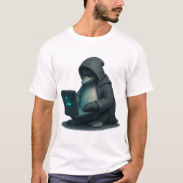 Camiseta Pirata Informático Pingüino
