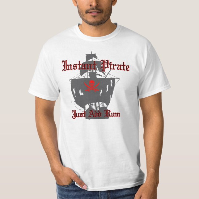 Camiseta Pirata inmediato (Anverso)