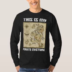 Camiseta Pirata Island Map Sea Adventure Esto Es Mi Pirata