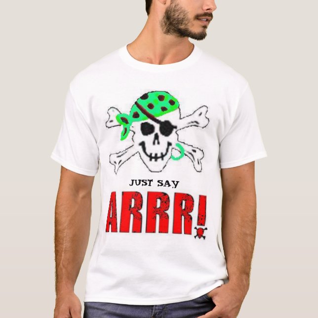 Camiseta Pirata jubilado 1 (Anverso)