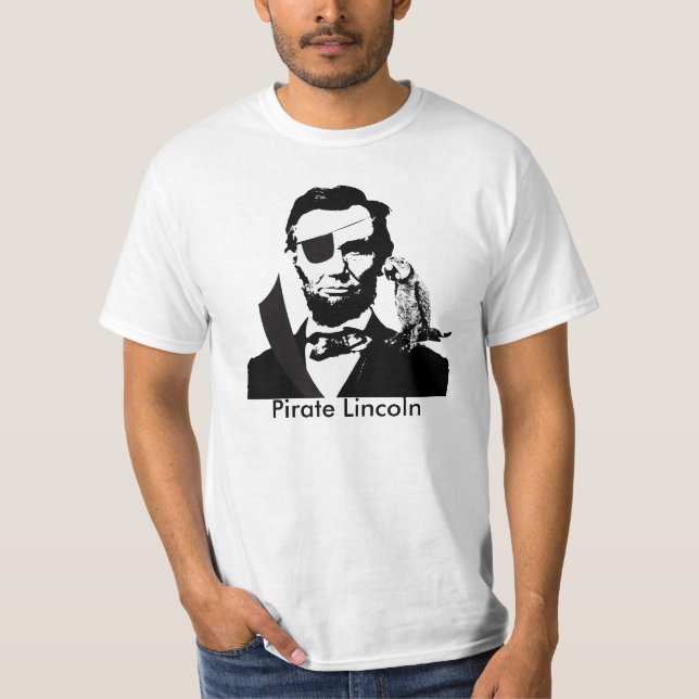Camiseta Pirata Lincoln (Anverso)