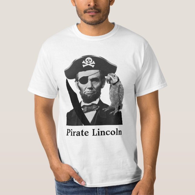 Camiseta Pirata Lincoln (Anverso)