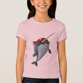 Camiseta Pirata lindo Narwhal