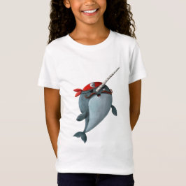 Camiseta Pirata lindo Narwhal