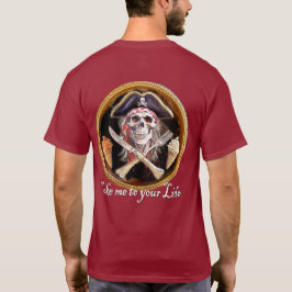 Camiseta Pirata "Llévame a tu Lido" con helado