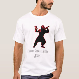Camiseta Pirata Ninja Jesús del Cyborg