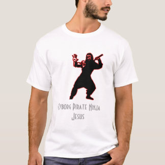 Camiseta Pirata Ninja Jesús del Cyborg