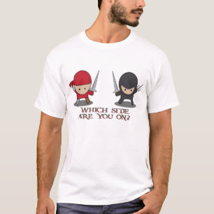 Camiseta ¿Pirata o Ninja?