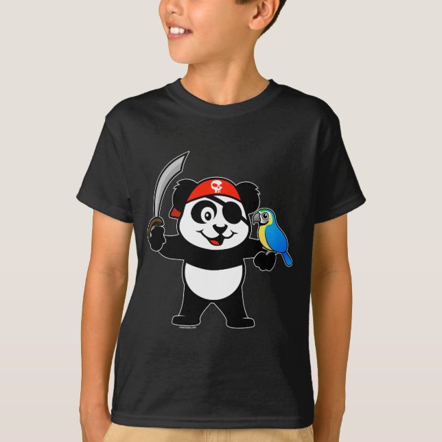 Camiseta Pirata Panda (Anverso)