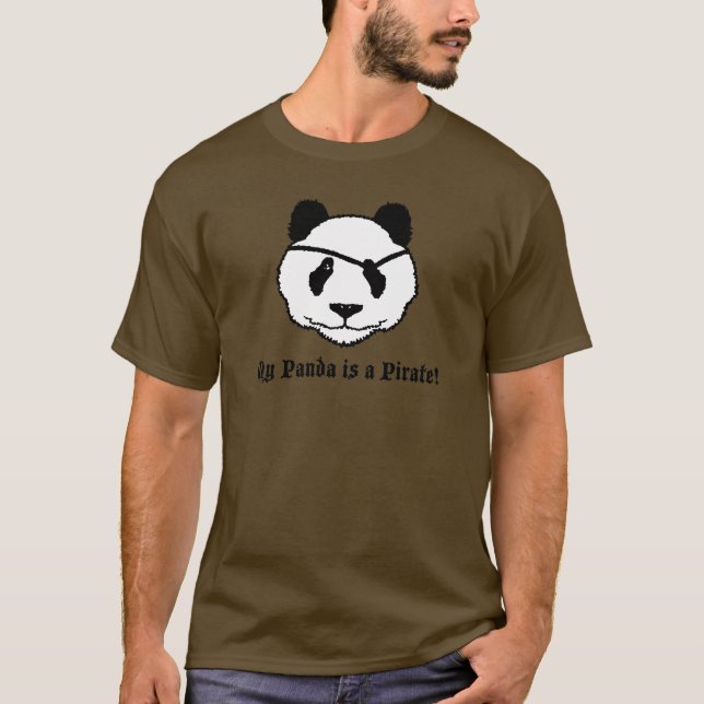 Camiseta Pirata Panda (Anverso)