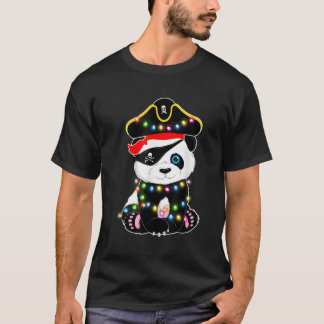Camiseta Pirata Panda Enciende Pajama Para N