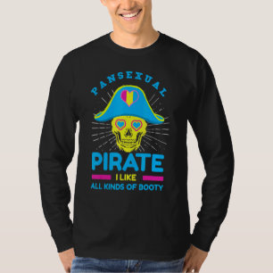Camiseta Pirata Pansexual Me Gusta Todo Tipo De Orgullo Boo