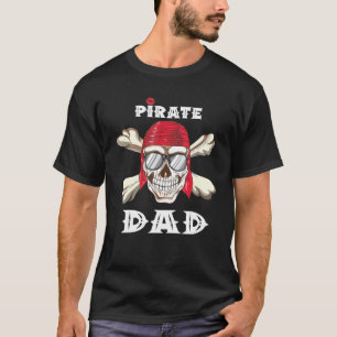 Camiseta Pirata papá buccaneer gafas de sol de familia padr