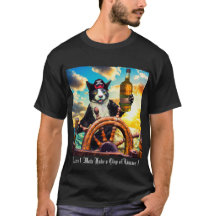 Camiseta pirata para gato