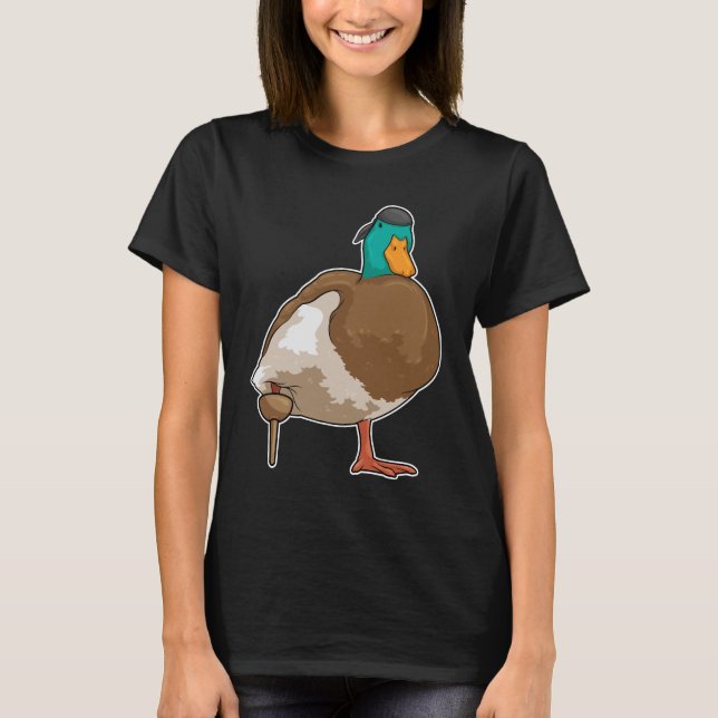 Camiseta Pirata pato Pata de palo (Anverso)