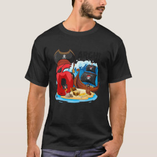 Camiseta Pirata Pirata de 6 años de edad Buque pirata de cu