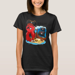 Camiseta Pirata Pirata de 8 años de edad Buque pirata de cu
