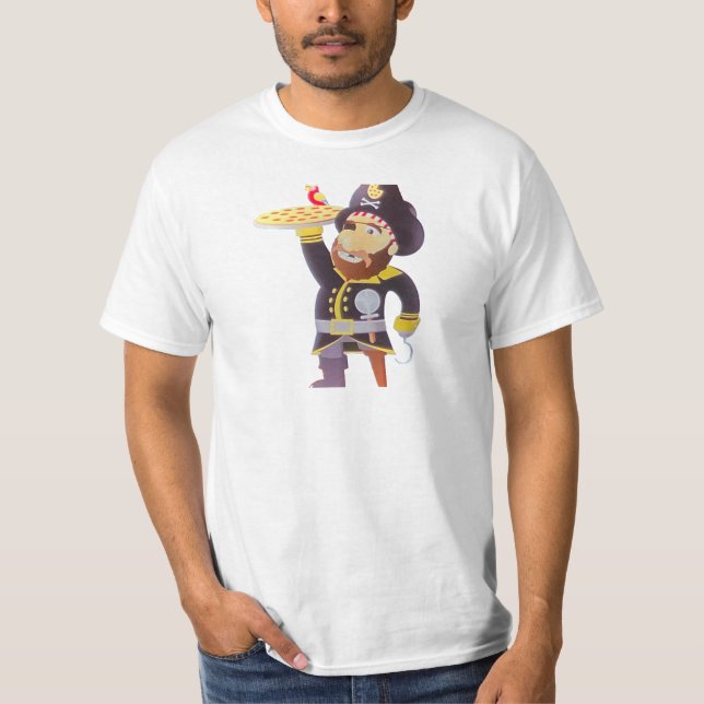 Camiseta Pirata Pizza (Anverso)