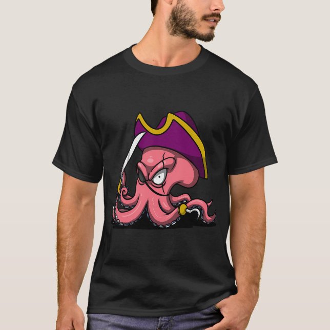 Camiseta Pirata Pulpo (Anverso)
