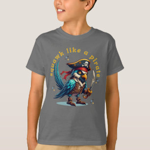 Camiseta Pirata resplandeciente discurso gracioso como un p